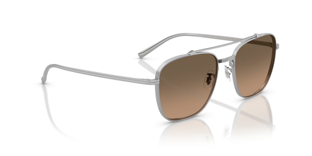 Oliver Peoples Avison with Silver frame and Brown lenses - image 3