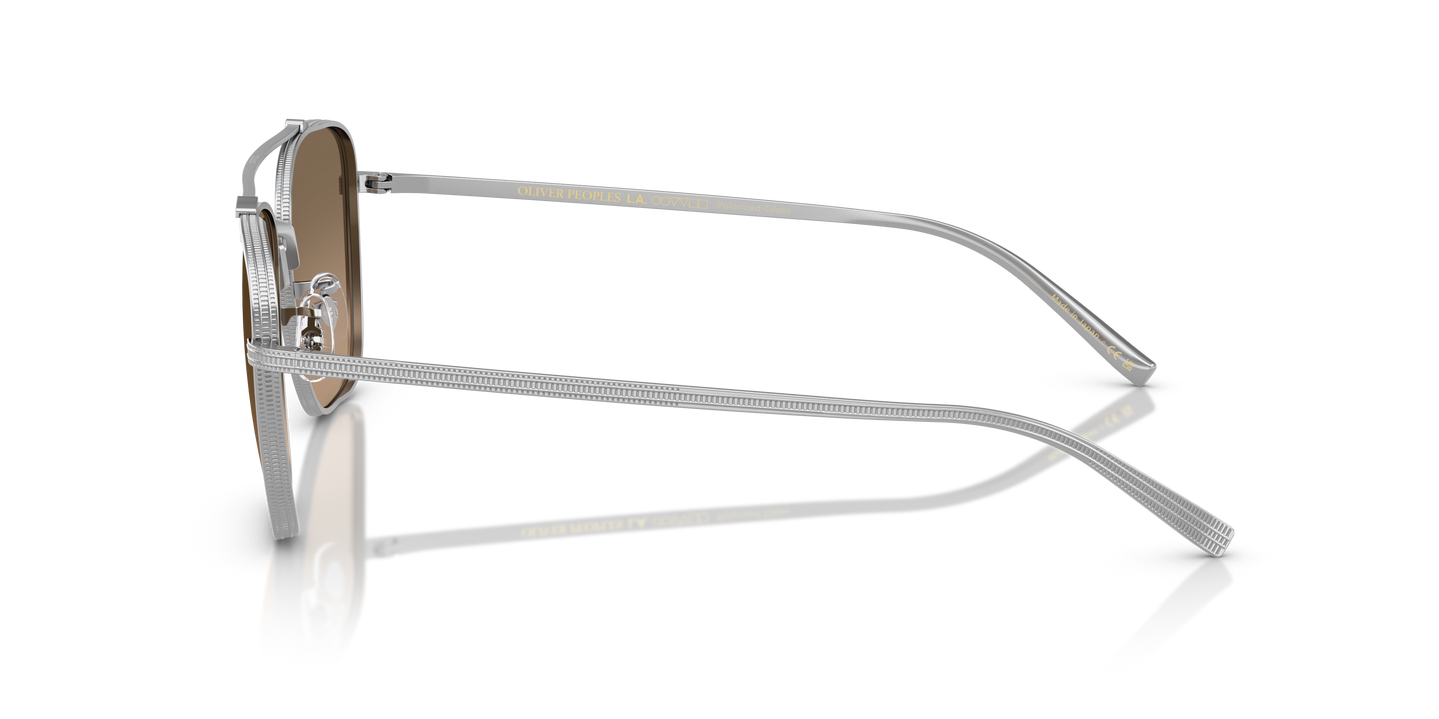 Oliver Peoples Avison with Silver frame and Sandstone Gradient