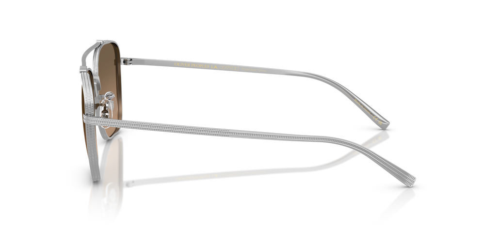 Oliver Peoples Avison with Silver frame and Brown lenses - image 4