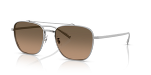 Oliver Peoples Avison with Silver frame and Brown lenses - image 1