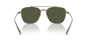 Oliver Peoples Avison avec une monture Or patiné et des verres Vert - image 5