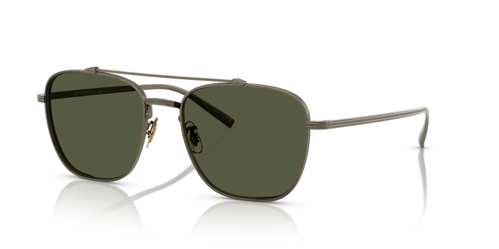 Oliver Peoples Avison avec une monture Or patiné et des verres Vert - image 1