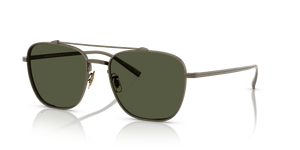 Oliver Peoples Avison with Antique Gold frame and Green lenses - Image 1