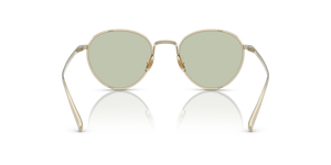 Oliver Peoples Kesner avec monture Or pâle brossé - L'image 5