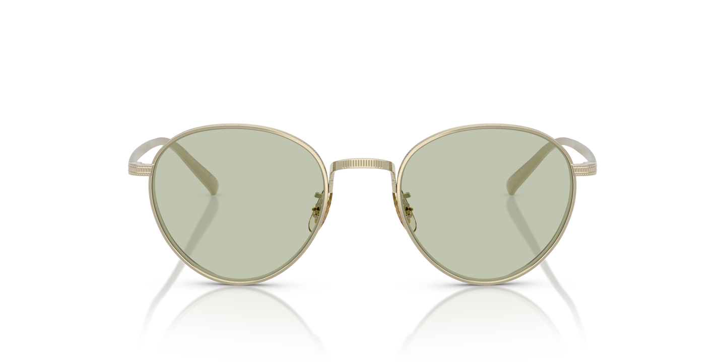 Oliver Peoples Kesner with Brushed Soft Gold frame - Image Material