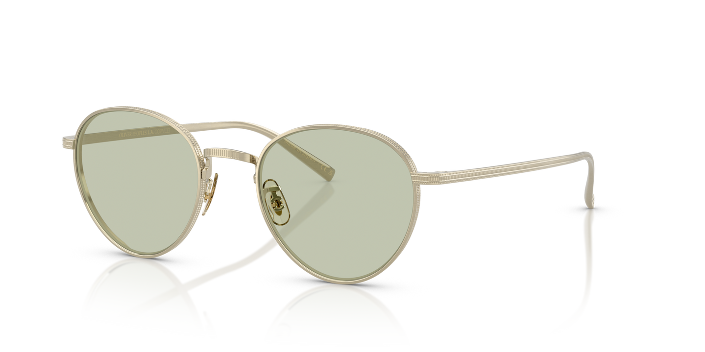 Oliver Peoples Kesner con montura Oro Suave Cepillado - Imagen Talones