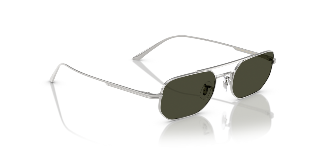 Oliver Peoples 1989C with Silver frame and Green lenses - image 3