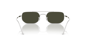 Oliver Peoples 1989C with Silver frame and Green lenses - image 5