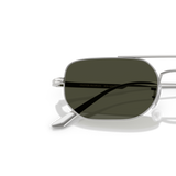 Oliver Peoples 1989C with Silver frame and Green lenses - Variant