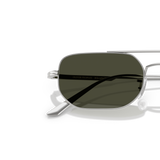 Oliver Peoples 1989C with Silver frame and Green lenses - Variant