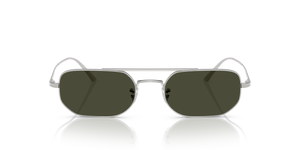 Oliver Peoples 1989C with Silver frame and Green lenses - image 2