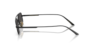 Oliver Peoples 1989C con montatura Nero Opaco e lenti  Grigio - L'immagine 4