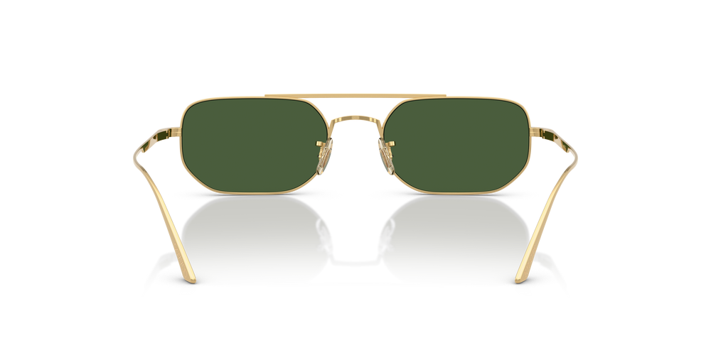 Sie Oliver Peoples 1989C mit Gold Gestell und Grün Gläsern - Das Bild 5