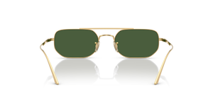 Sie Oliver Peoples 1989C mit Gold Gestell und Grün Gläsern - Das Bild 5