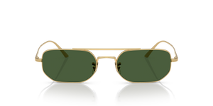 Oliver Peoples 1989C with Gold frame and Green lenses - image 2
