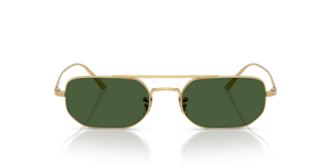 Oliver Peoples 1989C with Gold frame and Green lenses - image 2