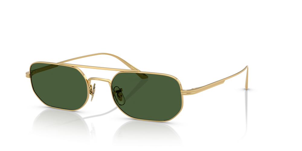 Oliver Peoples 1989C with Gold frame and Green lenses - Image 2
