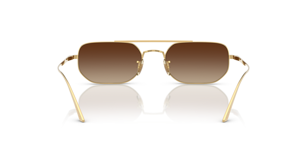 Sie Oliver Peoples 1989C mit Gold Gestell und Braun Gläsern - bild 5