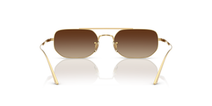 Sie Oliver Peoples 1989C mit Gold Gestell und Braun Gläsern - bild 5