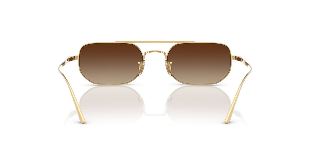 Oliver Peoples 1989C with Gold frame and Brown lenses - image 5