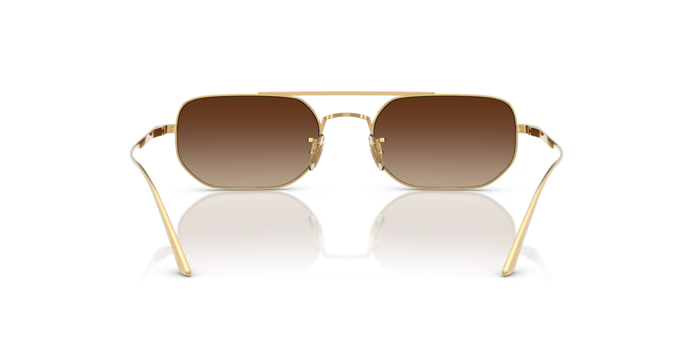 Oliver Peoples 1989C with Gold frame and Brown lenses - image 5