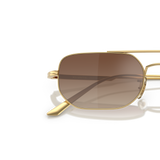 Sie Oliver Peoples 1989C mit Gold Gestell und Braun Gläsern - Variant