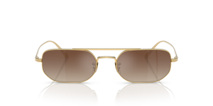 Oliver Peoples 1989C with Gold frame and Brown lenses - image 2