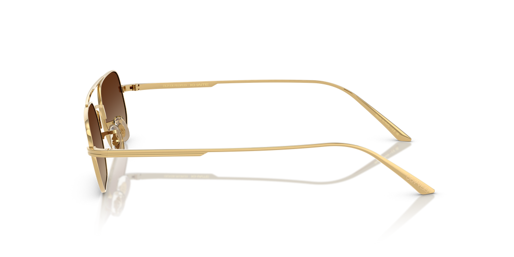 Oliver Peoples 1989C with Gold frame and Brown lenses - Image 4