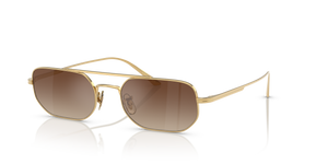 Oliver Peoples 1989C with Gold frame and Brown lenses - Image 1