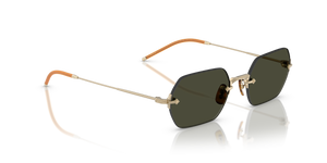 Oliver Peoples TK-13 with Gold frame and Green lenses - Image 3