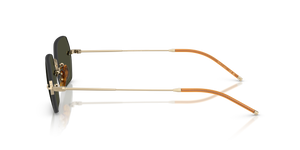 Oliver Peoples TK-13 with Gold frame and Green lenses - Image 4