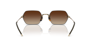 Oliver Peoples TK-13 con montatura Oro e lenti  Marrone - L'immagine 5