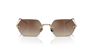 Oliver Peoples TK-13 con montatura Oro e lenti  Marrone - L'immagine 2