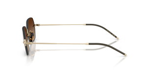 Oliver Peoples TK-13 con montatura Oro e lenti  Marrone - L'immagine 4