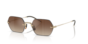 Oliver Peoples TK-13 con montatura Oro e lenti  Marrone - L'immagine 1