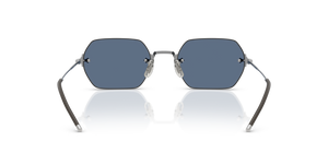 Oliver Peoples TK-13 with Silver frame and Blue lenses - image 5