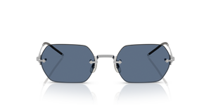 Oliver Peoples TK-13 with Silver frame and Blue lenses - image 2