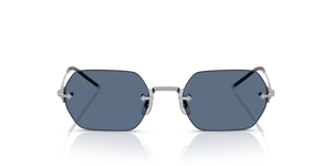 Oliver Peoples TK-13 with Silver frame and Blue lenses - Image 2