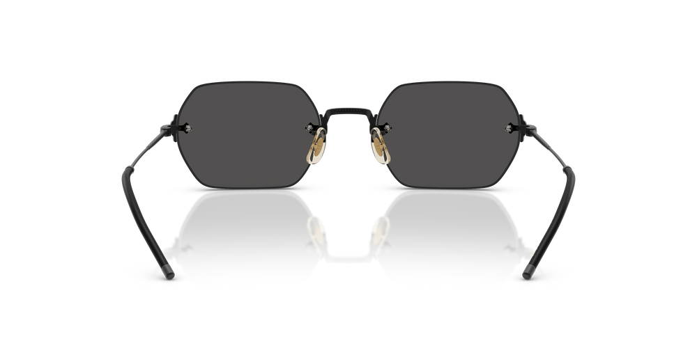 Oliver Peoples TK-13 con montatura Nero Opaco e lenti  Grigio - L'immagine 5