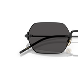 Sie Oliver Peoples TK-13 mit Matt Schwarz Gestell und Grau Gläsern - Variant