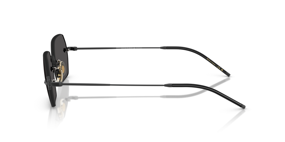 Oliver Peoples TK-13 with Matte Black frame and Grey lenses - Image 4