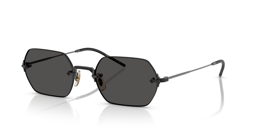 Oliver Peoples TK-13 with Matte Black frame and Grey lenses - Image 1