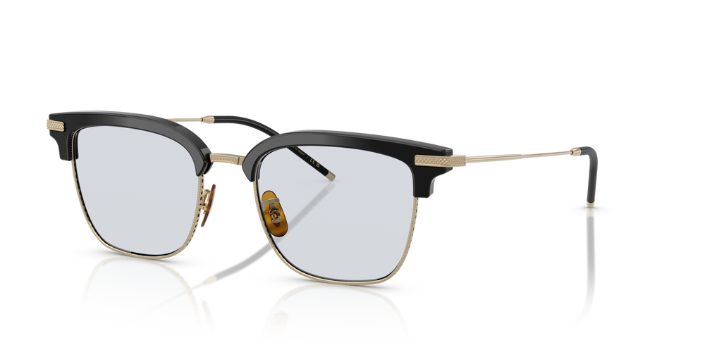 Oliver Peoples TK-12 の ブラック/ゴールド フレーム - 画像 2