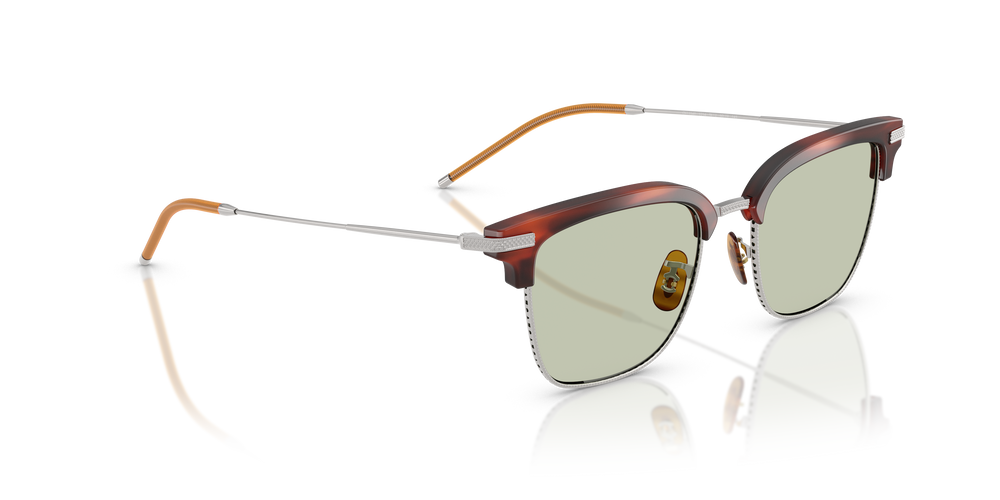 Oliver Peoples TK-12 con montatura Tuscany Tortoise/Brushed Silver - L'immagine 3