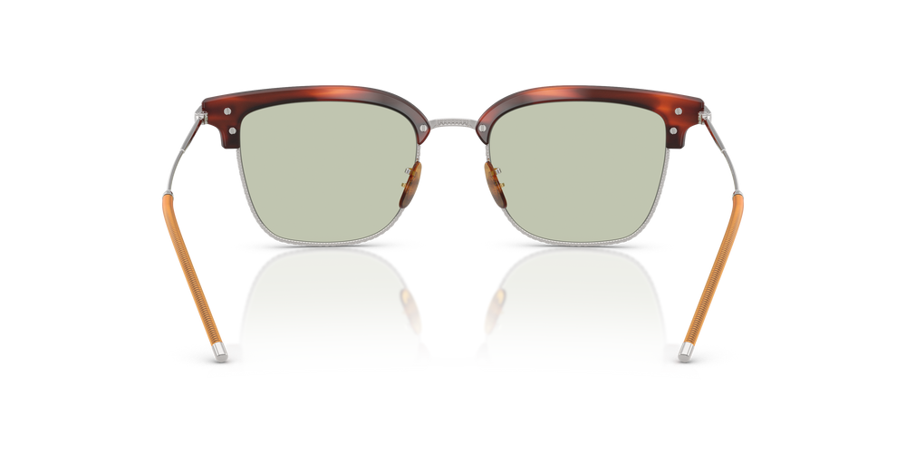 Oliver Peoples TK-12 with Tuscany Tortoise/Brushed Silver frame