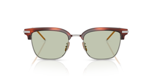Oliver Peoples TK-12 con montatura Tuscany Tortoise/Brushed Silver - L'immagine 2