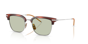 Oliver Peoples TK-12 con montatura Tuscany Tortoise/Brushed Silver - L'immagine 1