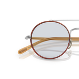 Oliver Peoples Etlin with Silver/Amber frame - Variant