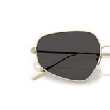 Oliver Peoples Eylla avec une monture Or et des verres Gris - Variant
