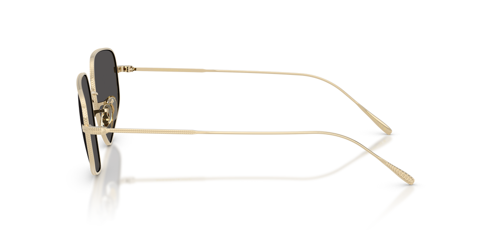 Oliver Peoples Eylla con montura Oro y lentes Gris - El 4